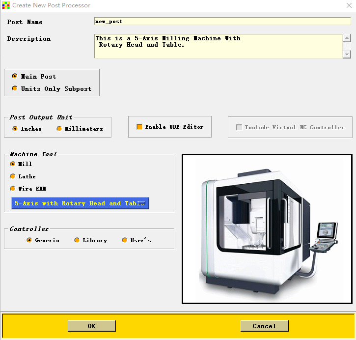 UG五轴后处理定制